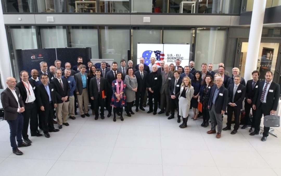 V ELI proběhly evropsko-americké rozhovory o spolupráci ve využití laserů